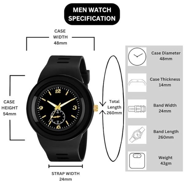 Luxury Watch for Unisex Plastic Band Analog