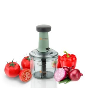 Ultra Premium Handy Chopper with 3 Blades for Effortlessly Chopping Vegetables and Fruits for Your Kitchen (Green, 400 ml, 12420)