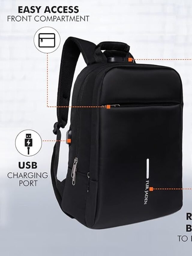 Anti Theft Number Lock Backpack Bag