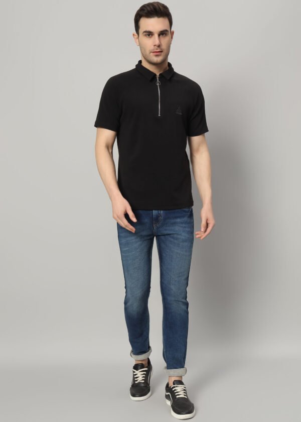 black color t shirt for men's