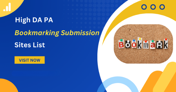 High DA PA Bookmarking Submission Sites List